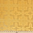 thumbnail image 1 of Ecclesiastical Metallic Brocade Fabric - Gold / Gold Poly Metallic 58/60" By The Yard, 1 of 1
