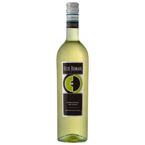 Ecco Domani Pinot Grigio White Wine, 750ml Bottle, 12.5% ABV