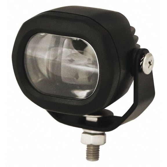 Ecco / Electronic Controls - EW2015R - ECCO Safety Boundary Light: Black, Aluminum, Provide a Visual Warning for Pedestrian, Oval, Line