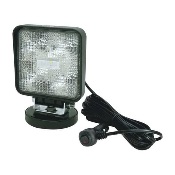 Ecco Flood Light,750 lm,Square,LED,3" H E92007-MG