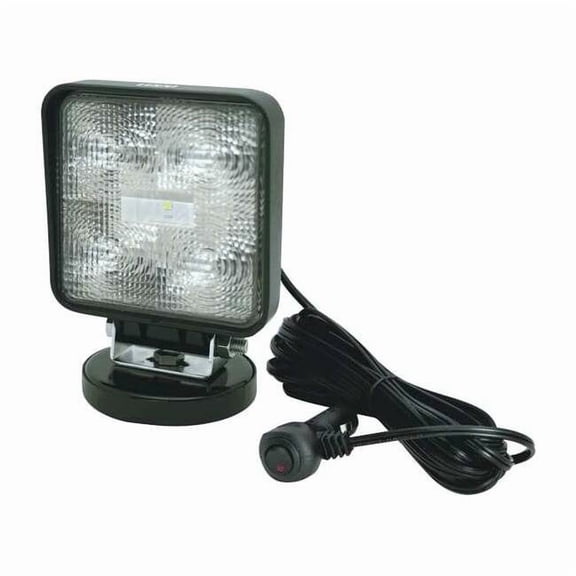 Ecco Flood Light,750 lm,Square,LED,3" H E92007-MG