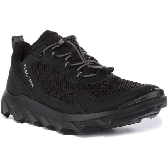 Ecco MX W Eventide Women's Speed Lace Up Comfort Trainers In Black Size 5/5.5