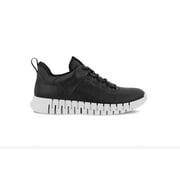 ECCO Mens 525204 Gruuv Sneaker in Black Black, 42 EU