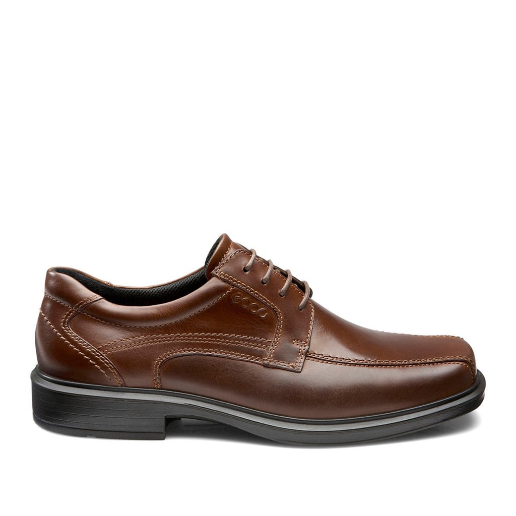 Brown Ecco Helsinki Cap Ecco Men's Helsinki Bike Toe Lace Derby In