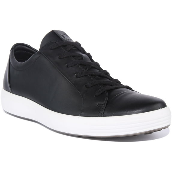 Ecco Men's Soft 7 Sneaker in Black, 44 EU