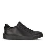Ecco Men's Street Tray Sneaker in Black, 46 EU