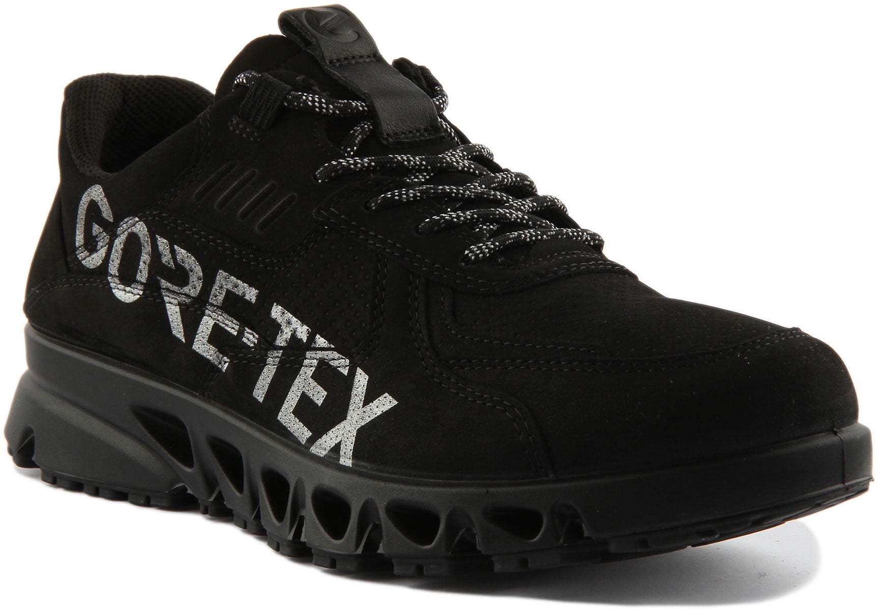 Ecco Multi Vent Men's Lace Up Gore Tex Waterproof Trainers In