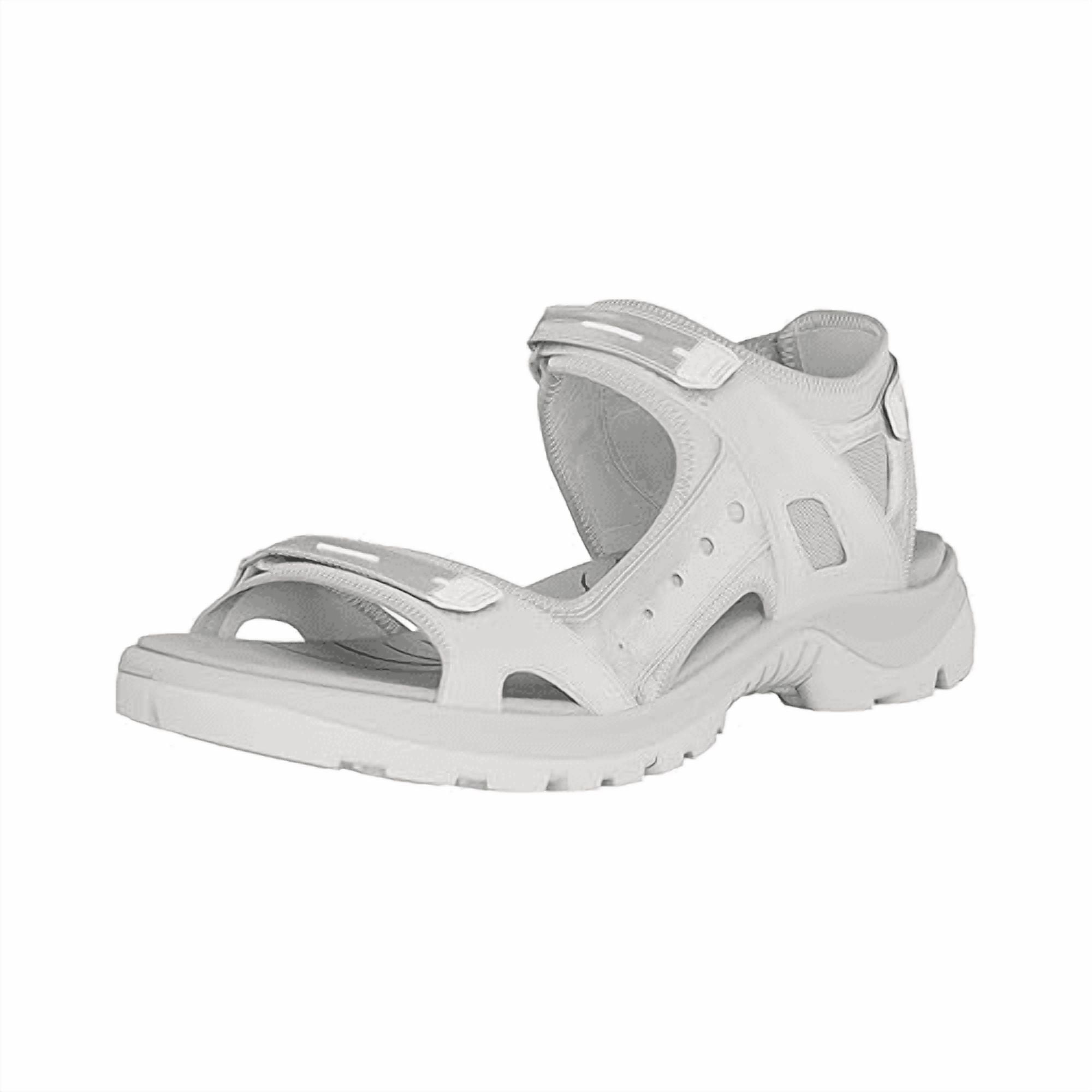 Ecco Offroad Sports Sandals - Women's, White/Iridescent 40 M