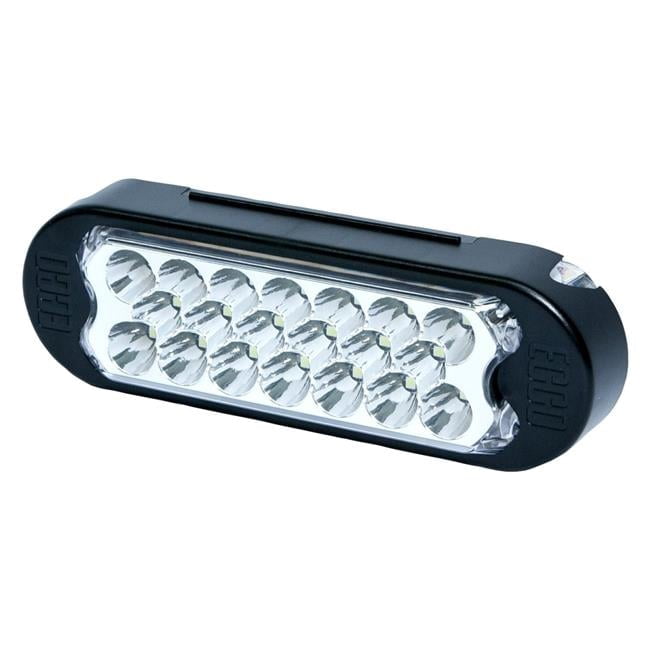 Ecco Safety Group 12-24V DC 7 Flash Patterns Oval Grommet Mount Amber ...