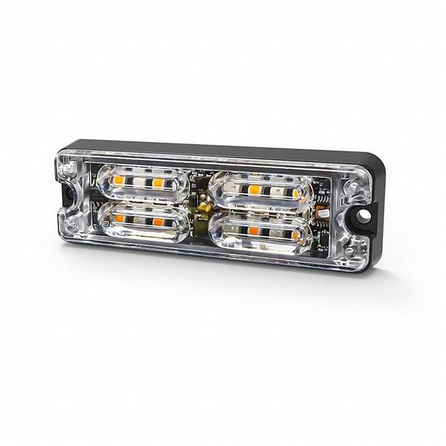 Ecco Safety Group ECCED3511AW Directional Lowprofile 16 LEDs 12 24V Dualcolor Amber White Light Walmart