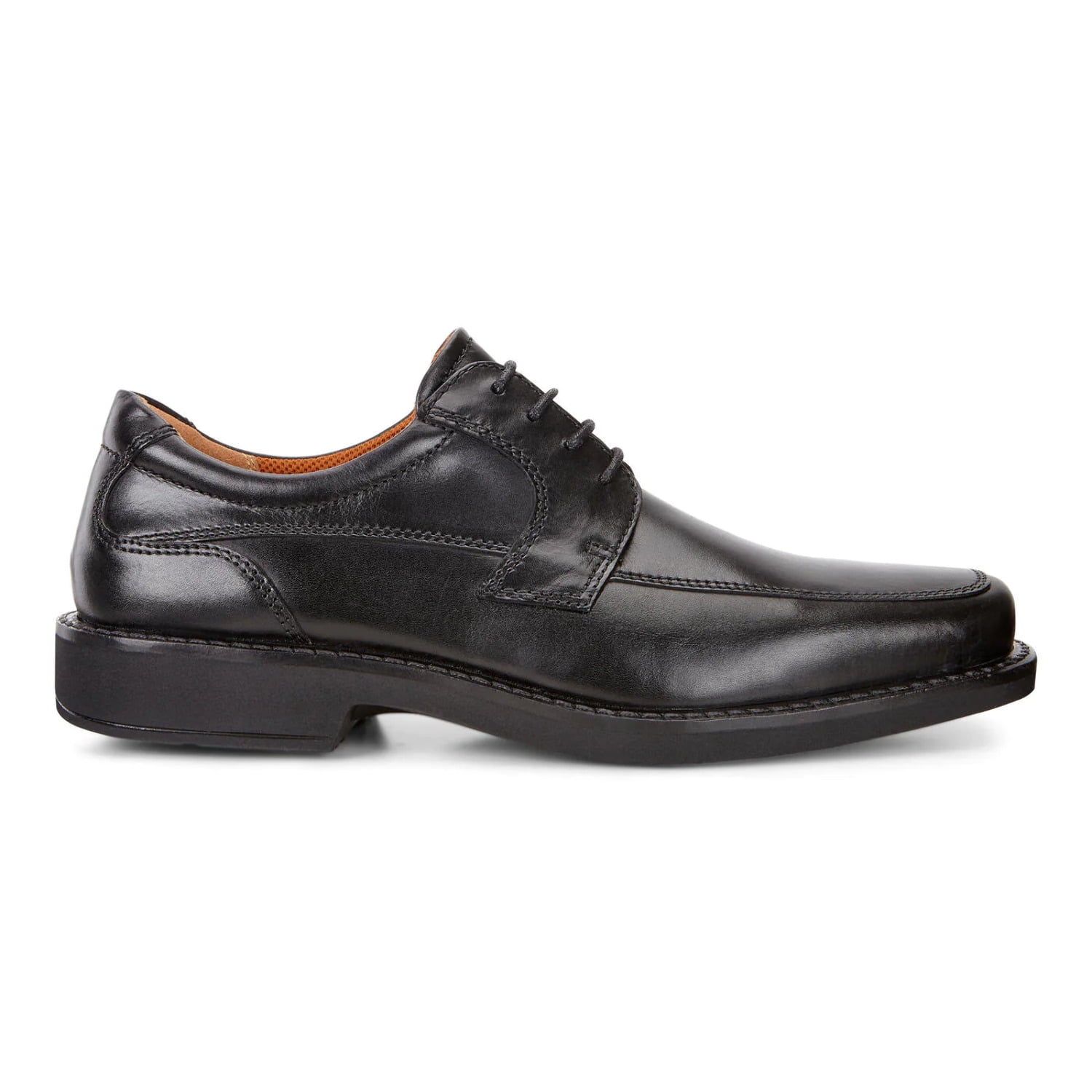 ECCO Men s Helsinki 2.0 Plain Toe Tie Mocha Leather 500164 02178 Walmart