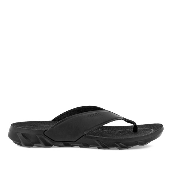 Ecco Unisex Mx Flipslider Flip Flop in Black, 38 EU
