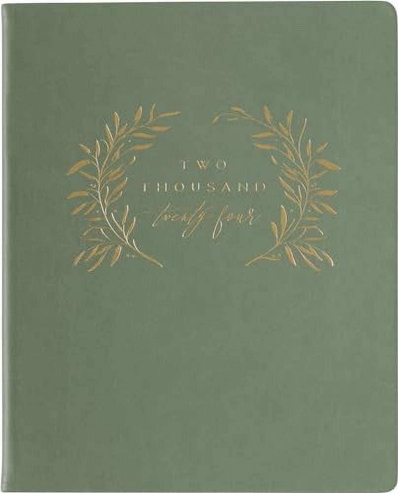 Eccolo 2024 Large Agenda Planner, 12 Month, Yearly, Monthly & Weekly
