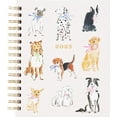 Eccolo 2025 Dog Breeds Spiral Fun Planner