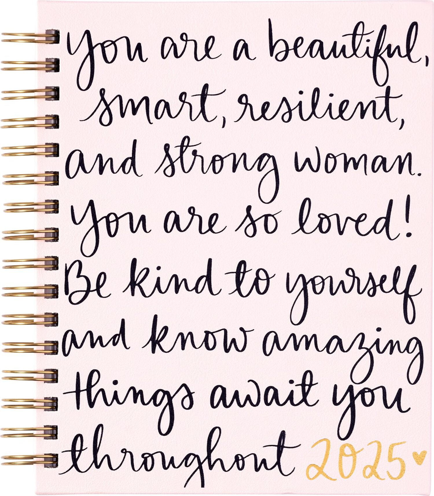 Eccolo 2025 You Are Beautiful Spiral Fun Planner