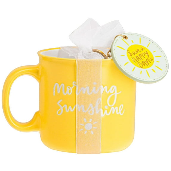 Eccolo Morning Sunshine Mug Keychain Gift Set