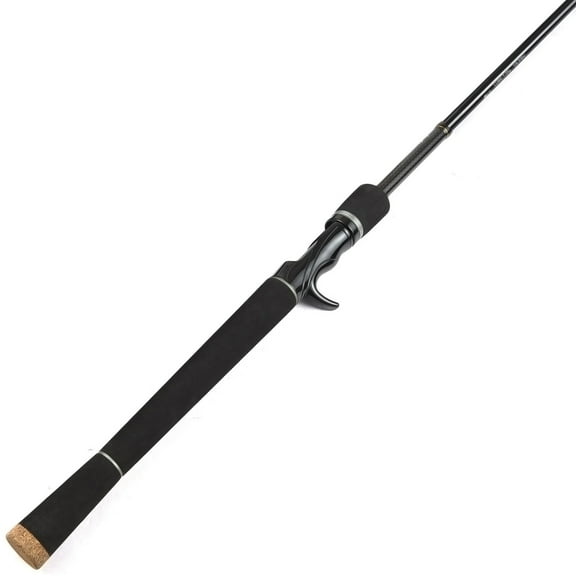 Eccomum 6 Pieces Travel Spinning Rod Medium Carbon Spinning Fishing Rod Portable Fishing Rod
