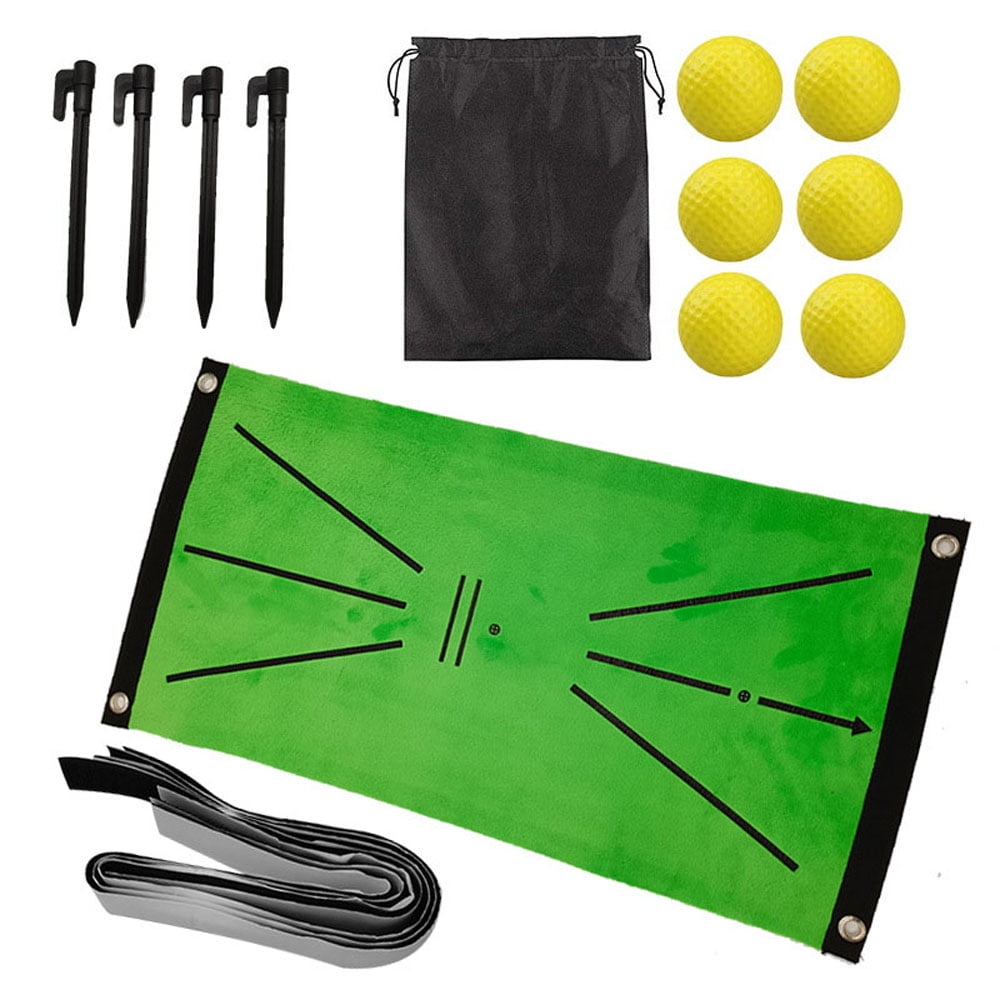Golf Hitting Mat, Golf Training Mat for Swing Detection Batting