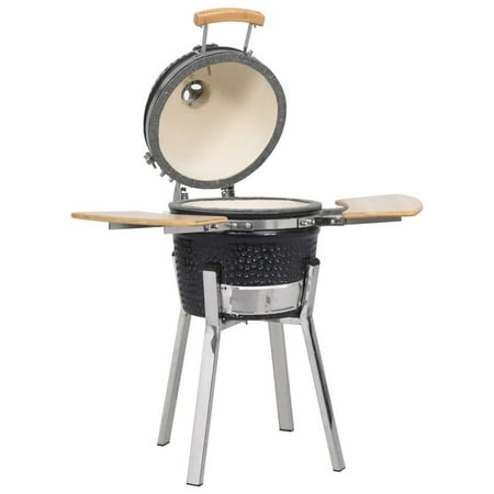 Eccomum Kamado Barbecue Grill Smoker Ceramic 31.9"