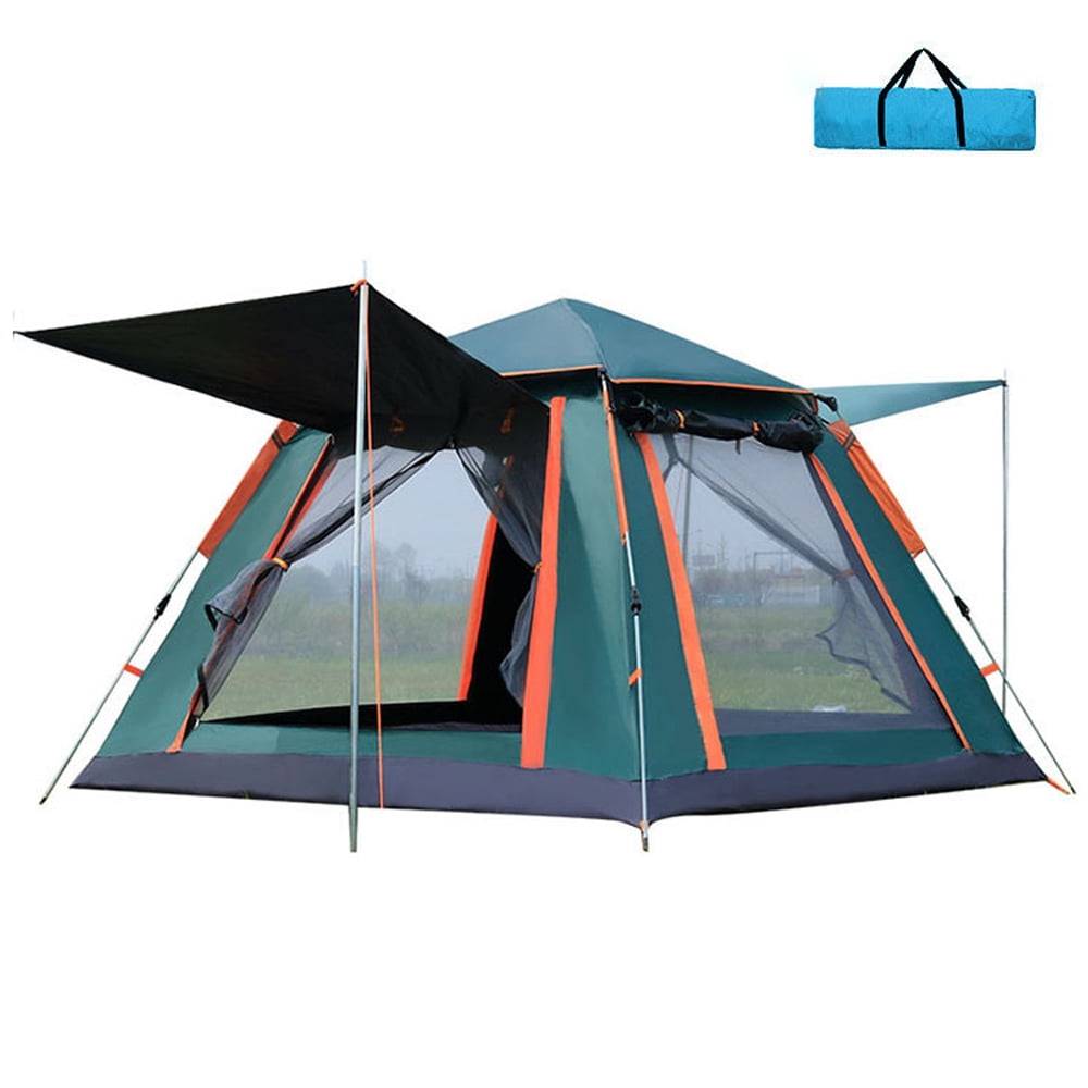 Eccomum Outdoor 4/6 Person Automatic Quick-opening Tent, Travel Camping ...