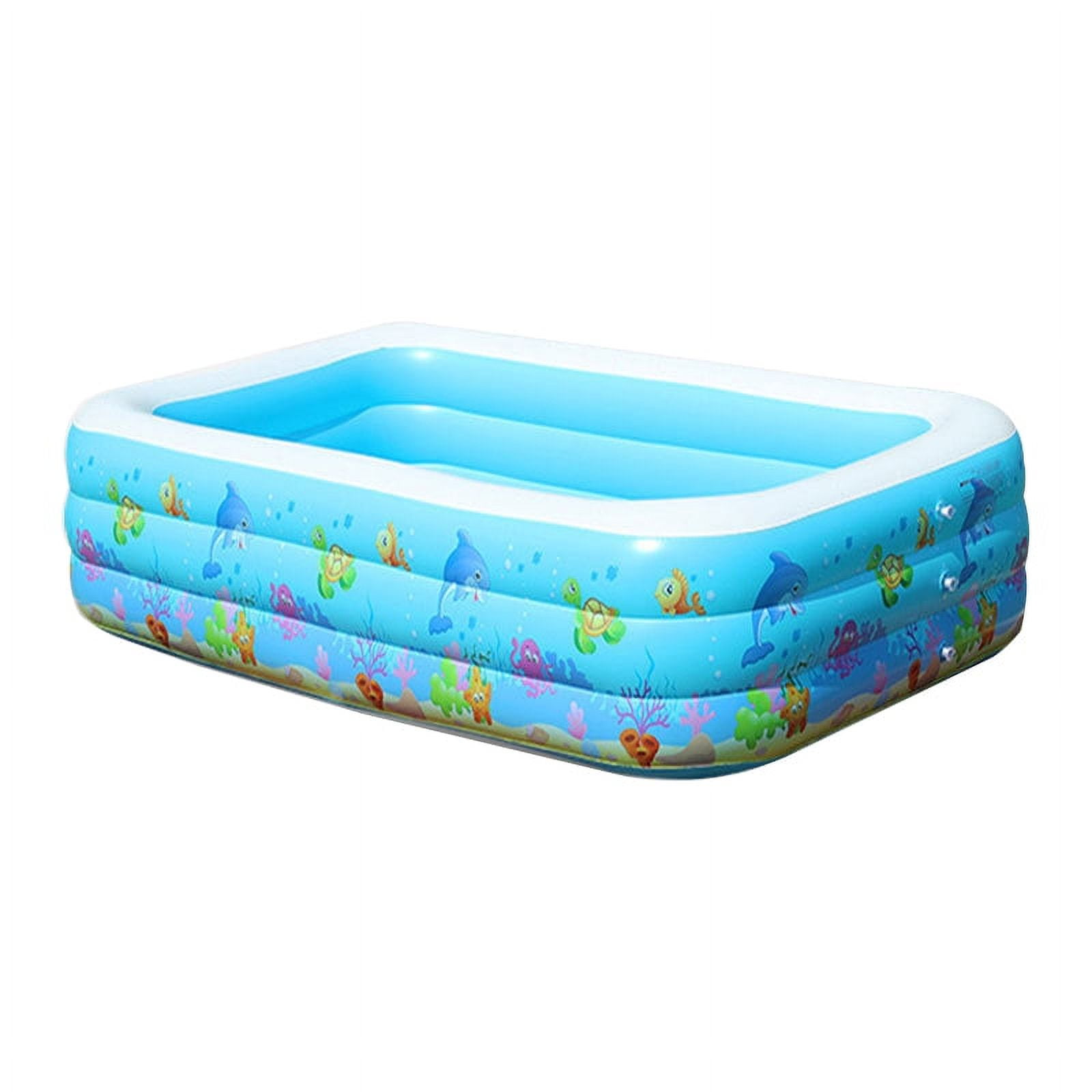 Inflatable Swimming Pool, Flower Shaped Kiddie Pool, Baby Bathtub Basin,  Summer Beach Party Decorations For Kids