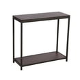 thumbnail image 1 of Eccostyle Rustic Bamboo Steel Entryway Table, Brown Matte, 1 of 7