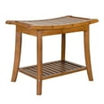 thumbnail image 1 of Eccostyle Solid Bamboo Spa Style Bench - Caramel, 1 of 7