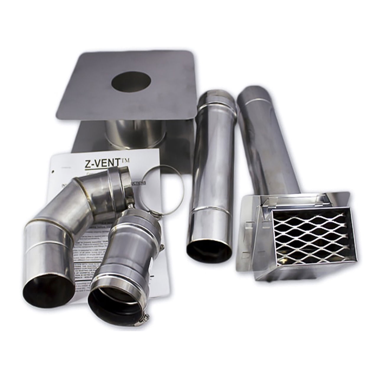 Eccotemp V3HVK 3" Horizontal Water Heater Vent Kit