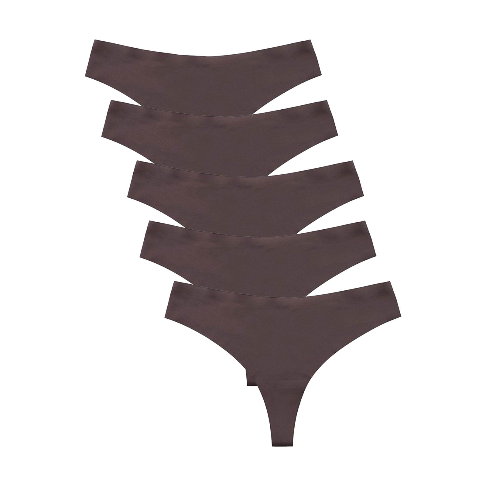 Eccviko Women'S Sports Briefs 5pc Ice Silk Seamless Yoga Sports Women'S