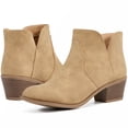 thumbnail image 1 of Ecetana Ankle Cowboy Boots for Women Cowgirl Short Boots Chunky Heels Western Booties, 1 of 7