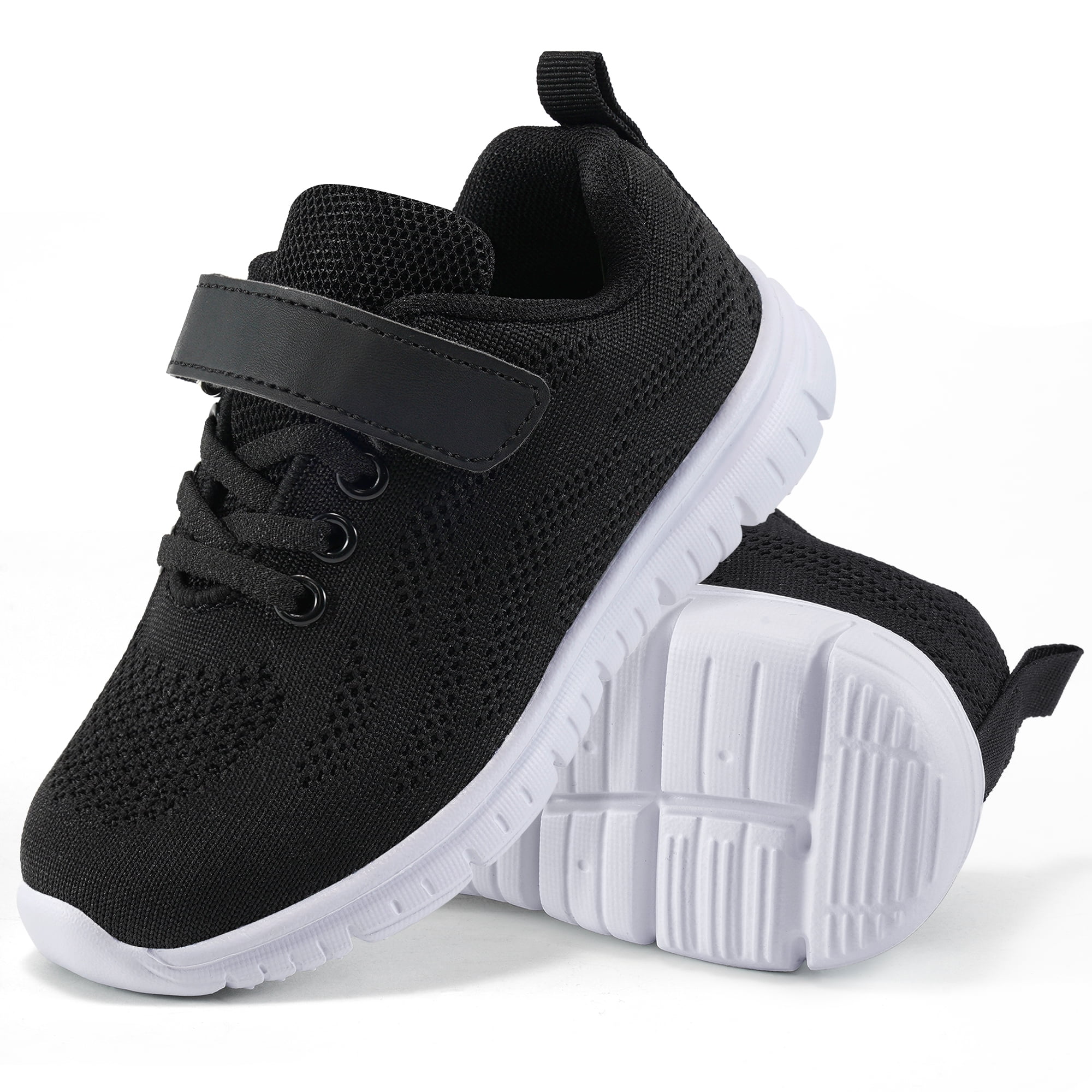 Ecetana Girls Boys Shoes Kids Tennis Sneakers Breathable Running Athletic Shoes