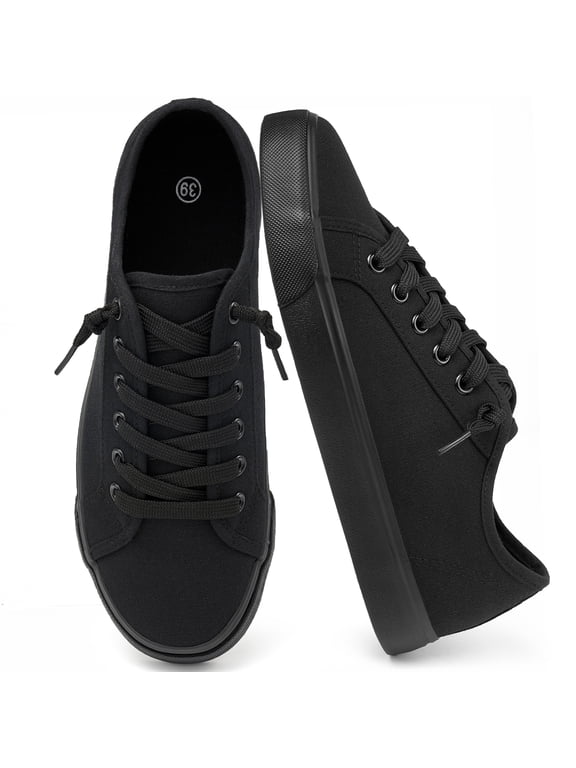 Canvas Shoes for Women Slip on Casual Low Top Sneakers Womens Tennis Shoes
