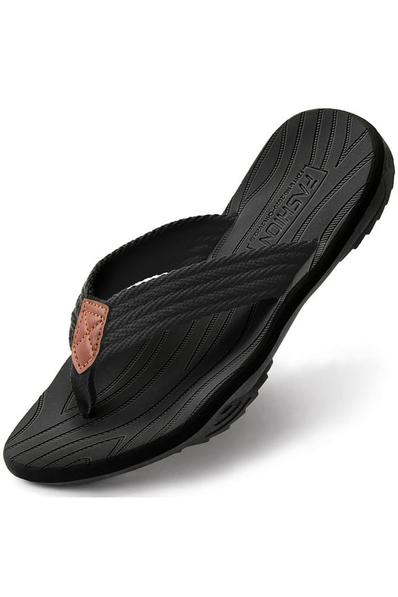 Flip Flops for Men Comfort Thong Sandals Non-Slip Beach Sandals for Men