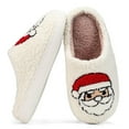 thumbnail image 1 of Ecetana Fuzzy House Slippers for Women Christmas Cozy Memory Foam Woman Slipper Indoor and Outdoor Winter Bedroom Shoes, 1 of 7