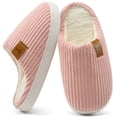 thumbnail image 1 of Ecetana Fuzzy Slippers for Women Comfy Lightweight Indoor House Shoes Soft Memory Foam Slippers, 1 of 8