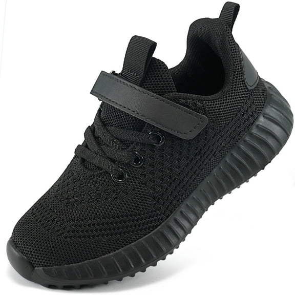 Ecetana Kids Sneakers Lightweight Breathable Mesh Sports Running Shoes for Boys Girls