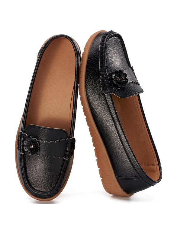 Loafers for Women Casual Dressy Shoes Comfortable Walking Flats Shoes