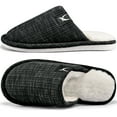 thumbnail image 1 of Ecetana Memory Foam Slippers for Women's and Men's Casual Slip-on House Shoes, 1 of 6