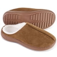 thumbnail image 1 of Ecetana Men's Home Slippers Memory Foam Warm Slippers Comfortable Non-Slip Home Shoes, 1 of 7
