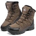 thumbnail image 1 of Ecetana Men's Snow Boots Faux Fur Warm Snow Boots Lightweight Anti-slip Waterproof Winter Boots, 1 of 6