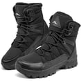 thumbnail image 1 of Ecetana Men's Snow Boots Faux Fur Warm Snow Boots Lightweight Anti-slip Waterproof Winter Boots, 1 of 6