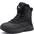 thumbnail image 1 of Ecetana Men's Waterproof Hiking Snow Boots Non-Slip Warm Ankle Boots for Trekking, 1 of 8