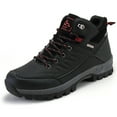 thumbnail image 1 of Ecetana Mens Waterproof Hiking Boot Outdoor Anti-Slip Shoes, Black 7.5, 1 of 5