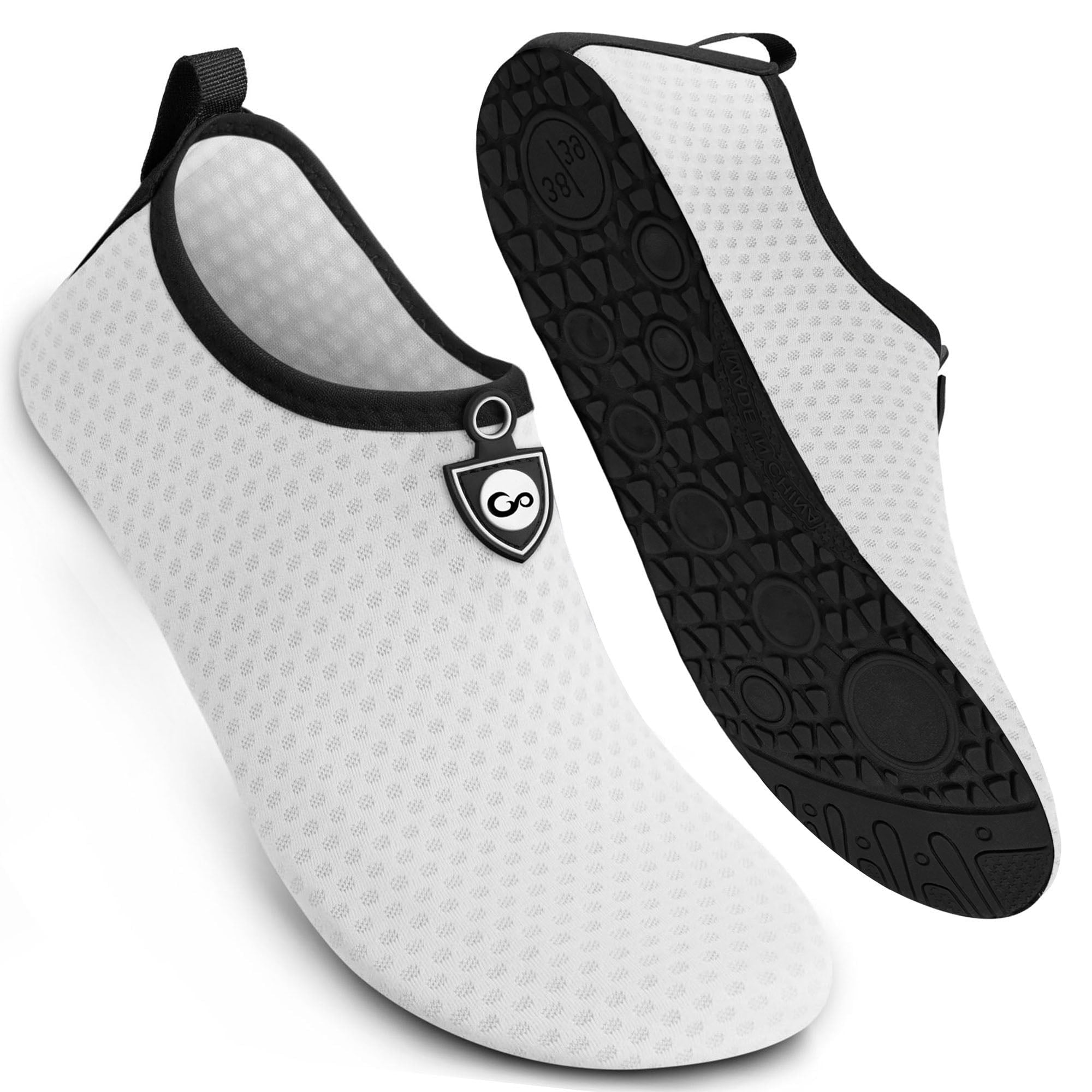 Mens Womens Water Shoes Lightweight Breathable Quick Dry Outdoor Beach Swim Shoes