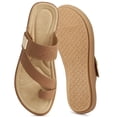 thumbnail image 1 of Ecetana Slide Sandals for Women Flip Flops Comfort Non-Slip Summer Casual Shoes Dressy Beach Sandals, 1 of 6