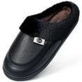 thumbnail image 1 of Ecetana Slippers for Men Memory Foam Slippers Comfort Warm Fuzzy House Shoes, 1 of 7