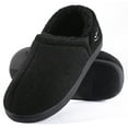 thumbnail image 1 of Ecetana Slippers for Men Slip On Fuzzy Slippers Comfort Warm House Shoes Indoor Outdoor, 1 of 7