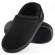 ECETANA Slippers for Men Slip On Fuzzy Slippers Comfort Warm House Shoes Indoor Outdoor