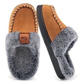 Ecetana Slippers for Women, Memory Foam, Fuzzy House Shoes - Walmart.com