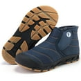 thumbnail image 1 of Ecetana Snow Boots for Men Winter Warm Waterproof Outdoor Hiking Shoes, 1 of 7